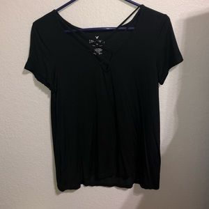 super soft v string shirt
